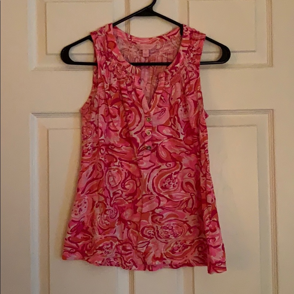 Lilly Pulitzer Essie tank top